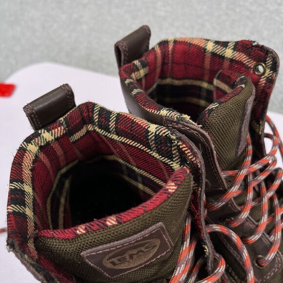 Lems Boulder Boots Mens 7 Womens 8.5 Timber Green Minimalist Barefoot Zero Drop - Picture 12 of 14